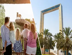 Combo (Save 6%): Dubai Safari Park with Safari Journey + Dubai Frame Tickets